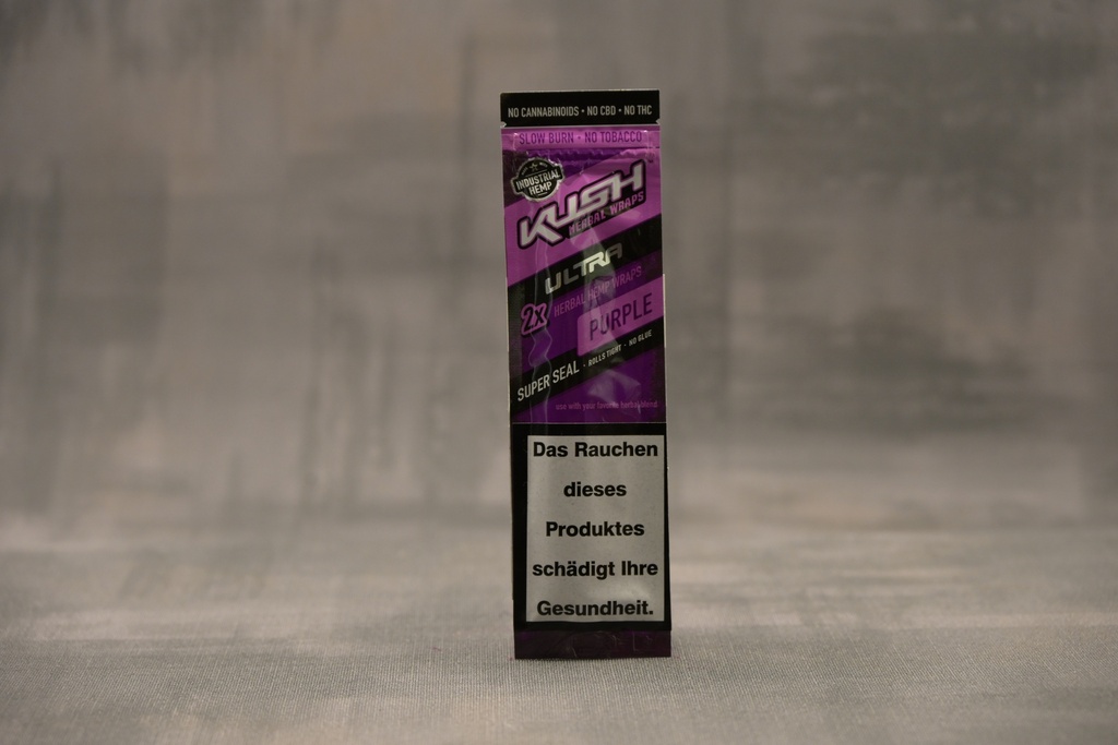 Kush Herbal Hemp Wraps Ultra - Purple