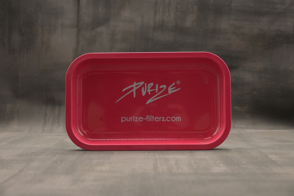 Purize Pink Metal Tray