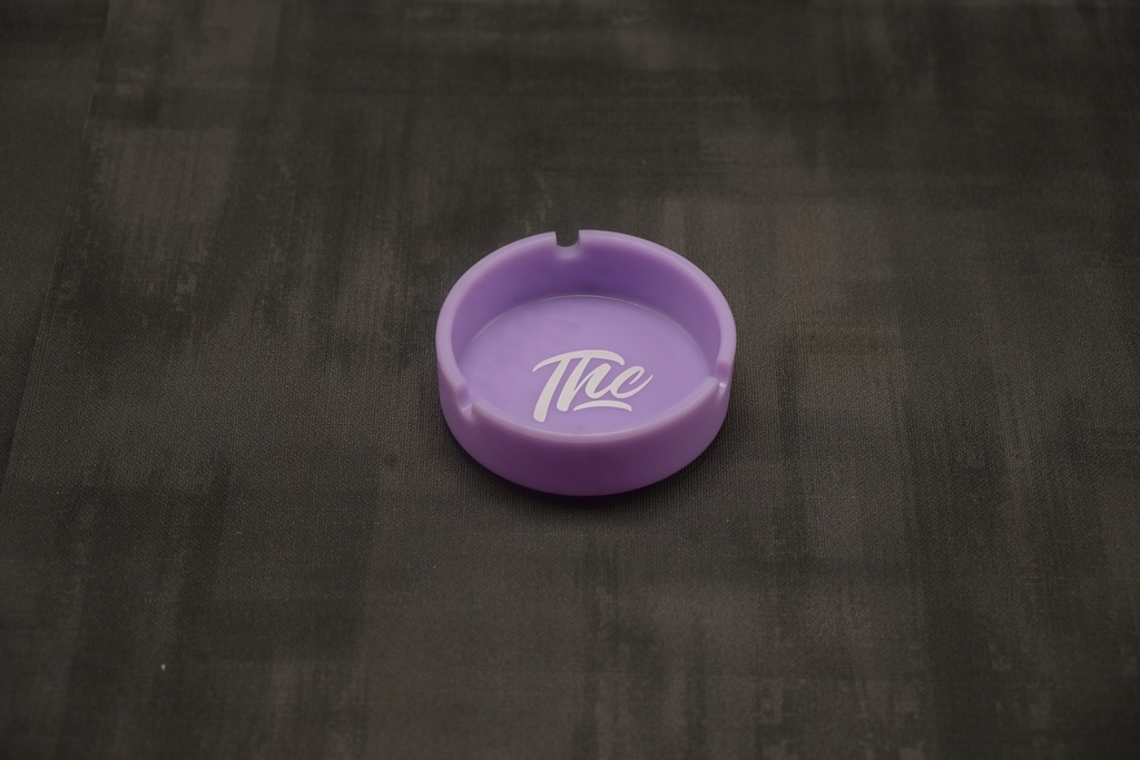 Tom Hemps Aschenbecher - Silikon Purple