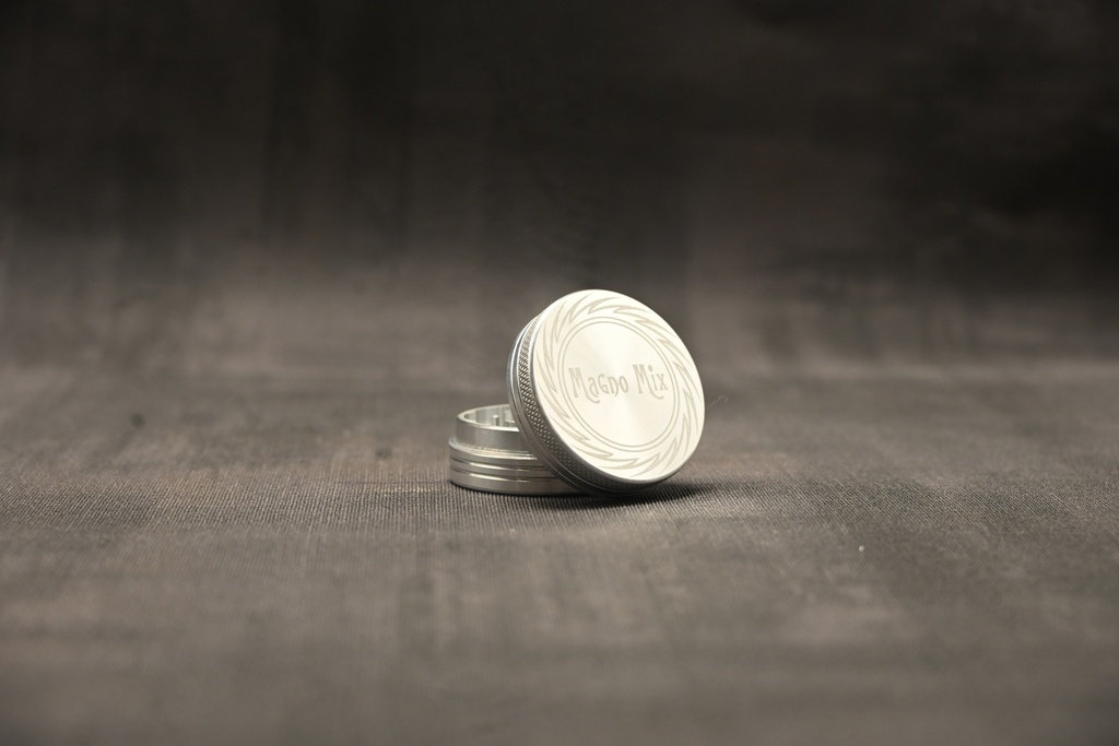 Magno Mix - Grinder- 2part - 50mm- Silver