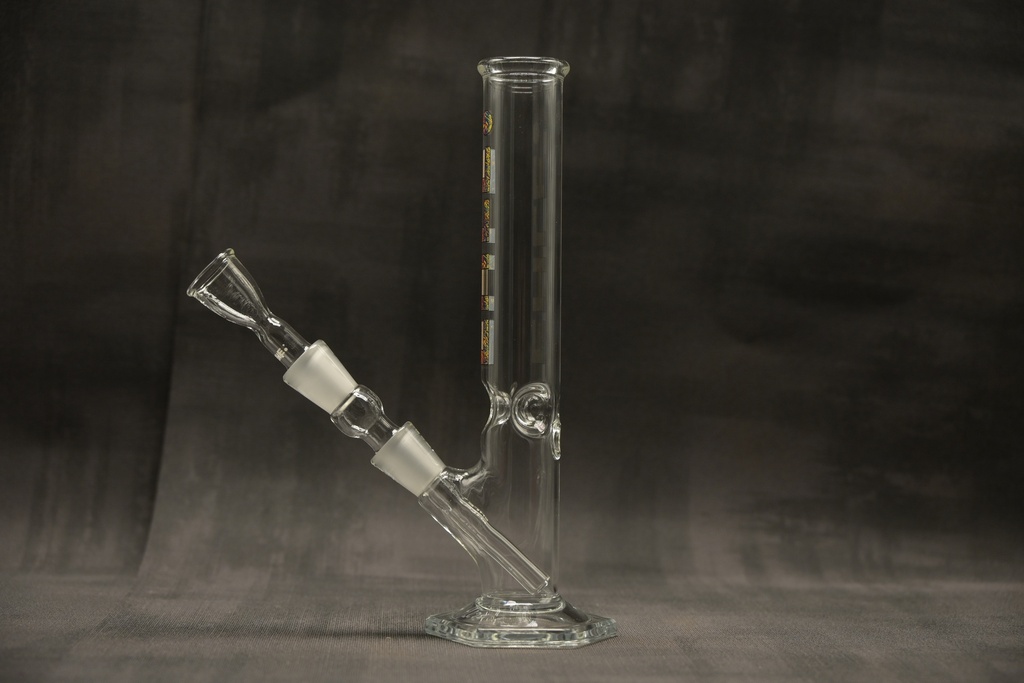 EHLE Zylinderbong 100 ml Eis - NS 14,5 mit Kickloch-Kupplung-Psy