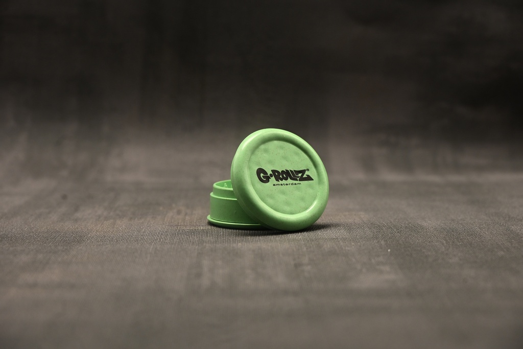 G-Rollz - Hemp 3-Part Grinder - 60mm Mix color