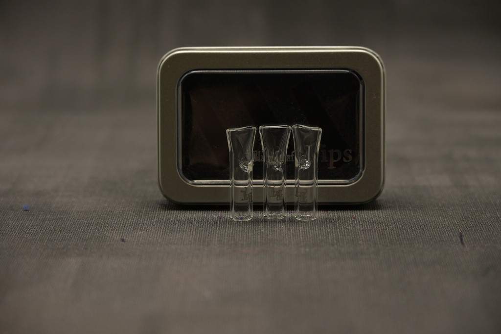 Black Leaf Glastips - 3er Set - 7mm - L 29mm