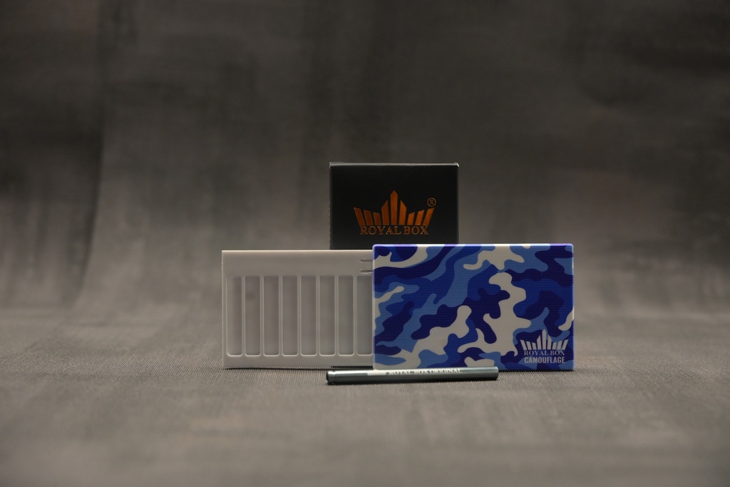 Royal Snuff Box camouflage blau