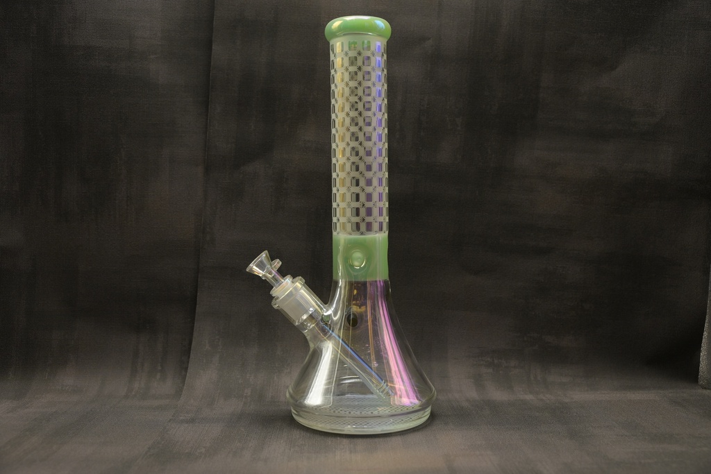 Black Leaf - Beakerbong Ice sandgestrahlt