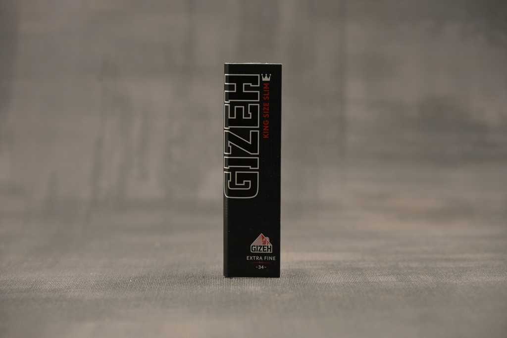 GIZEH BLACK King Size Slim