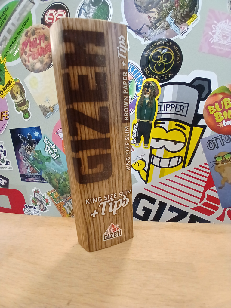 GIZEH BROWN King Size Slim + Tips