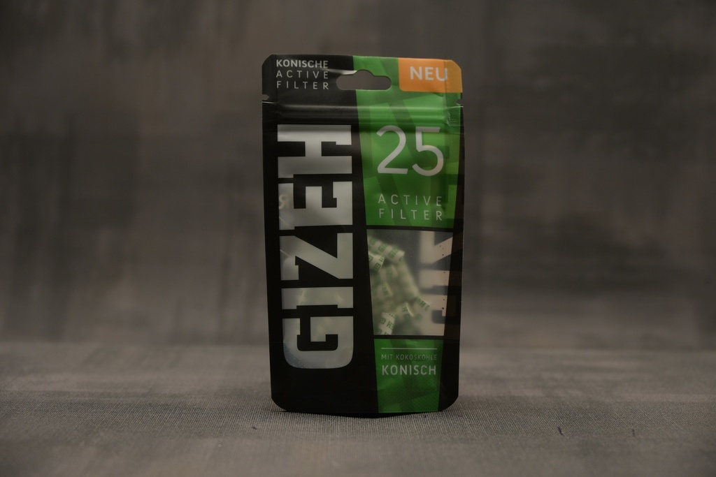 GIZEH konische Active Filter 25er