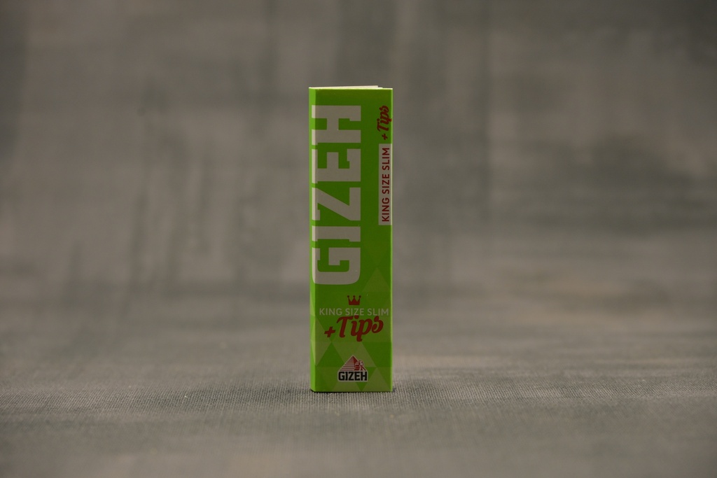GIZEH SUPER FINE King Size Slim + Tips