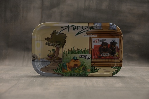 [P0000072] Purize Stigga Zoo Metal Tray