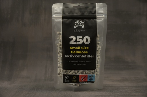 Kailar Aktivkohlefilter 5,9mm - 250er Pack