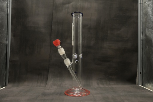 [P0003065] Boost - Cane Glass Bong - H:38cm - Ø:50mm -Socket:18.8mm- WT:5mm