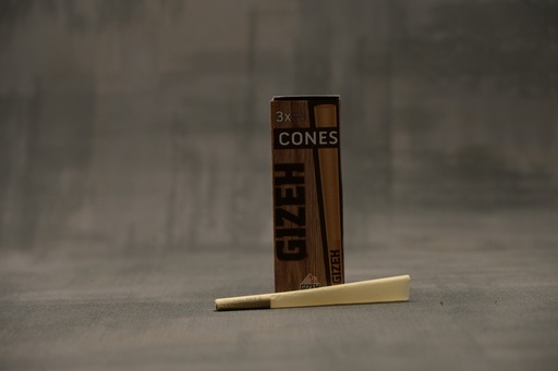 [P0000475] GIZEH BROWN Cones + Tip