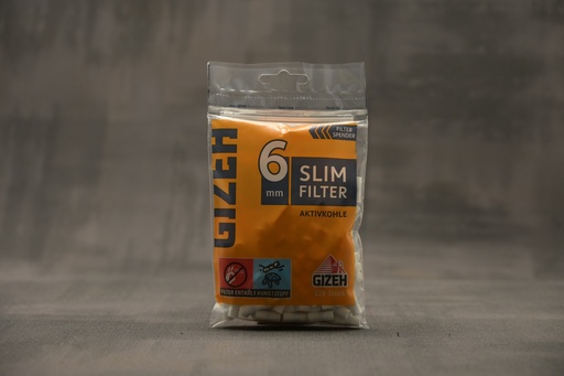 [P0000484] GIZEH Slim Filter Aktivkohle