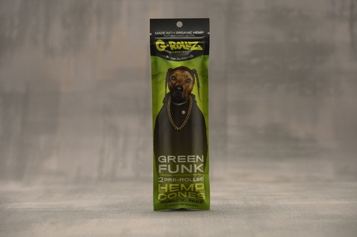 [P0002876] G-Rollz - Pre-Rolled Hemp Cones  - Green Funk
