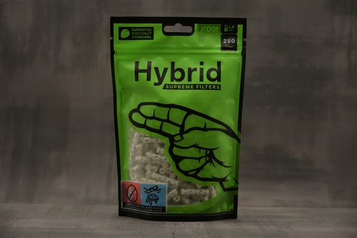 [P0000936] Hybrid Zellstoff-/Aktivkohlefilter 250St.